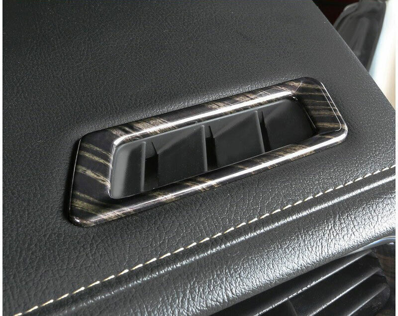 Car Interior Decoration Full Set Cover Black Wood Grain For Cadillac XT5 2016-19