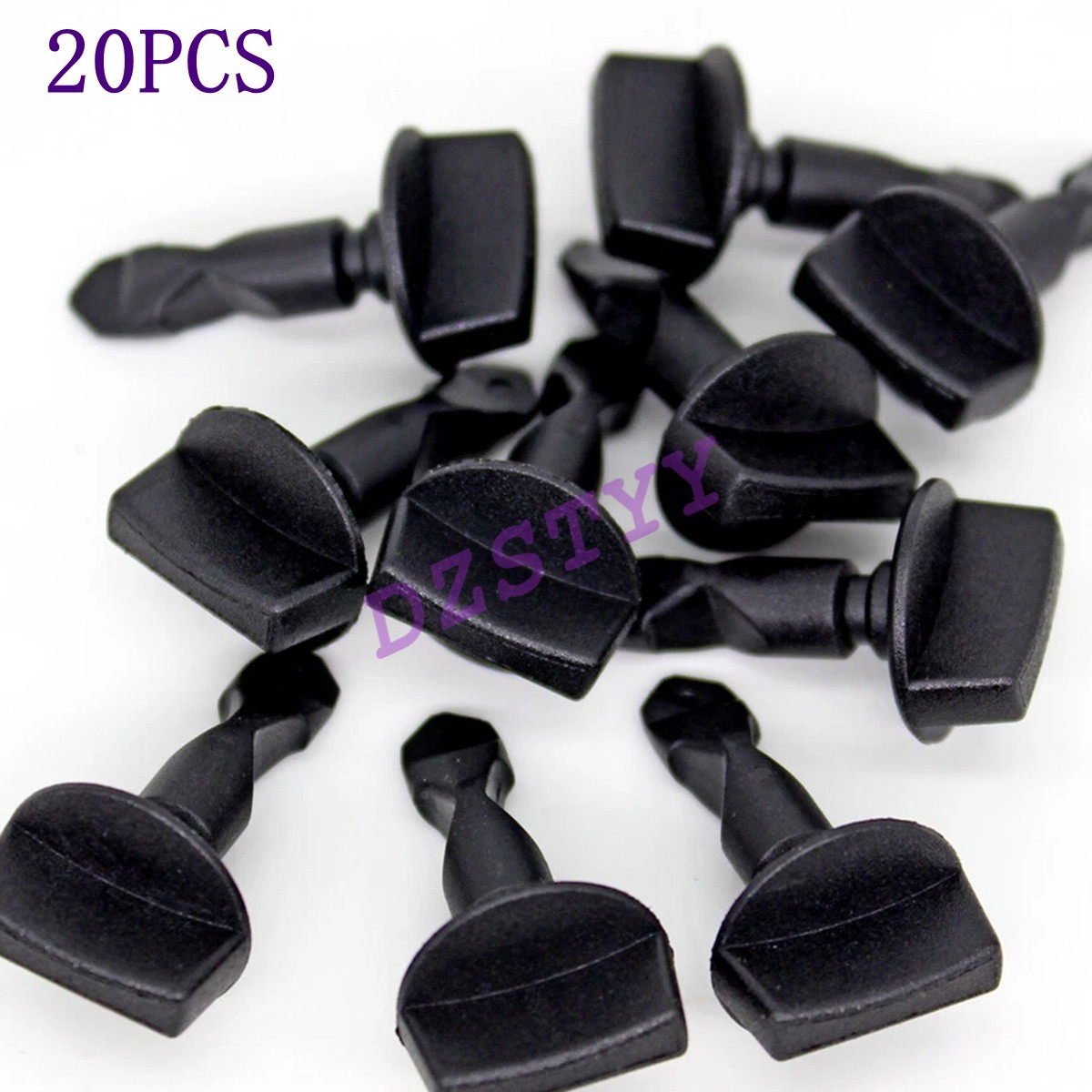 20Pcs Engine Bumper Mounting 6Q0807643 Clip Screws Bolts For Volkswagen Audi