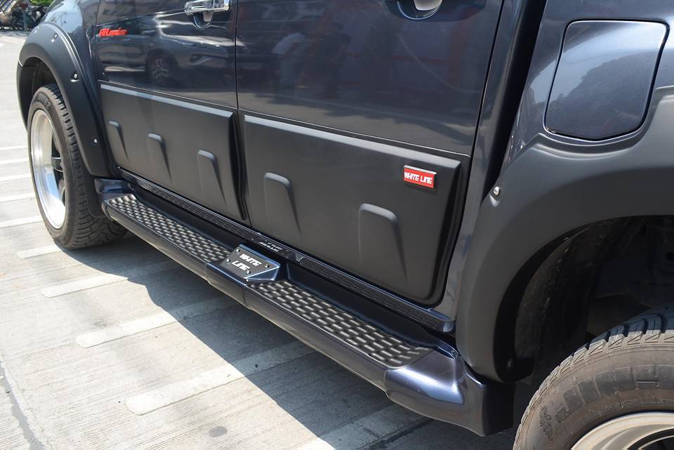 Side Molding Body Cladding Matte Black 4 Pc Fit Isuzu D-max Holden Rodeo 16 – 17
