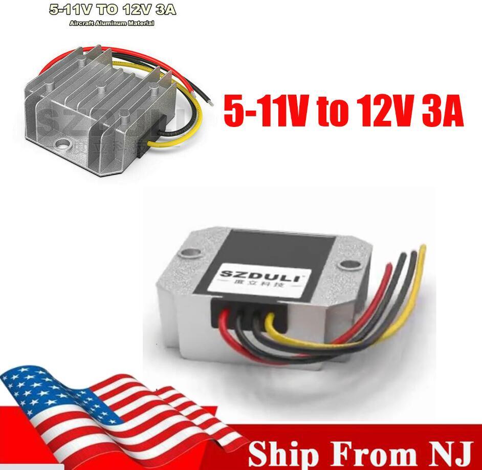 Car Boost Voltage Boost Converter DC Regulator Module 3A 5-11V Step Up to 12V