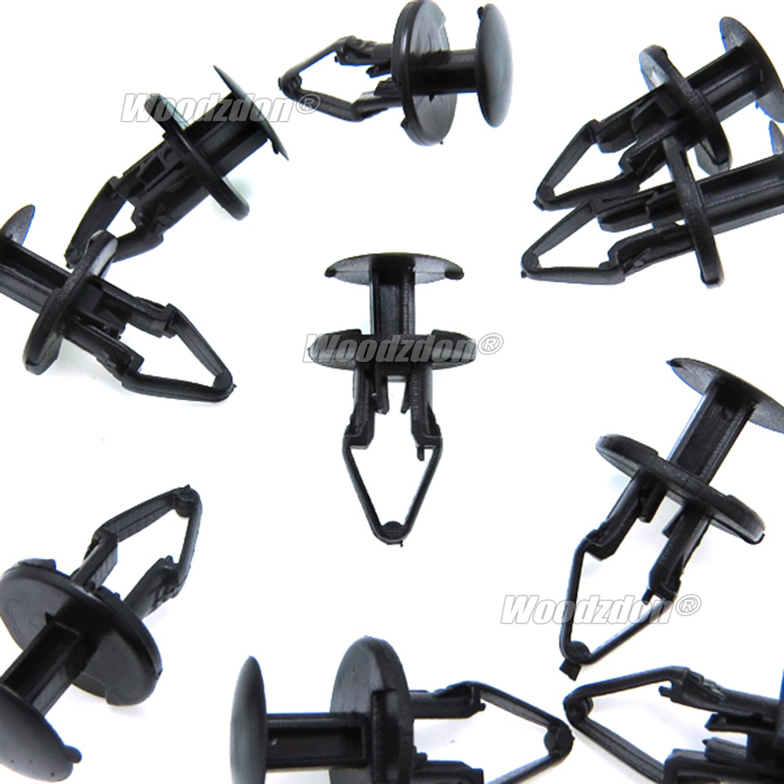 Pack 100 Fender Liner Retainer Push Fastener Clip 11589292 For Chevrolet For GMC