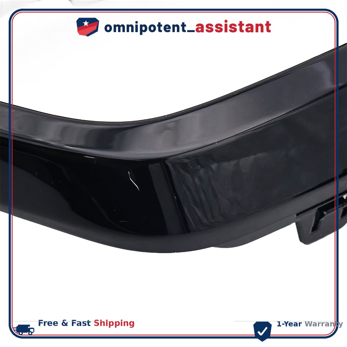 For 2023-2025 Honda CR-V Front Bumper Trim Molding Left Right Side Black