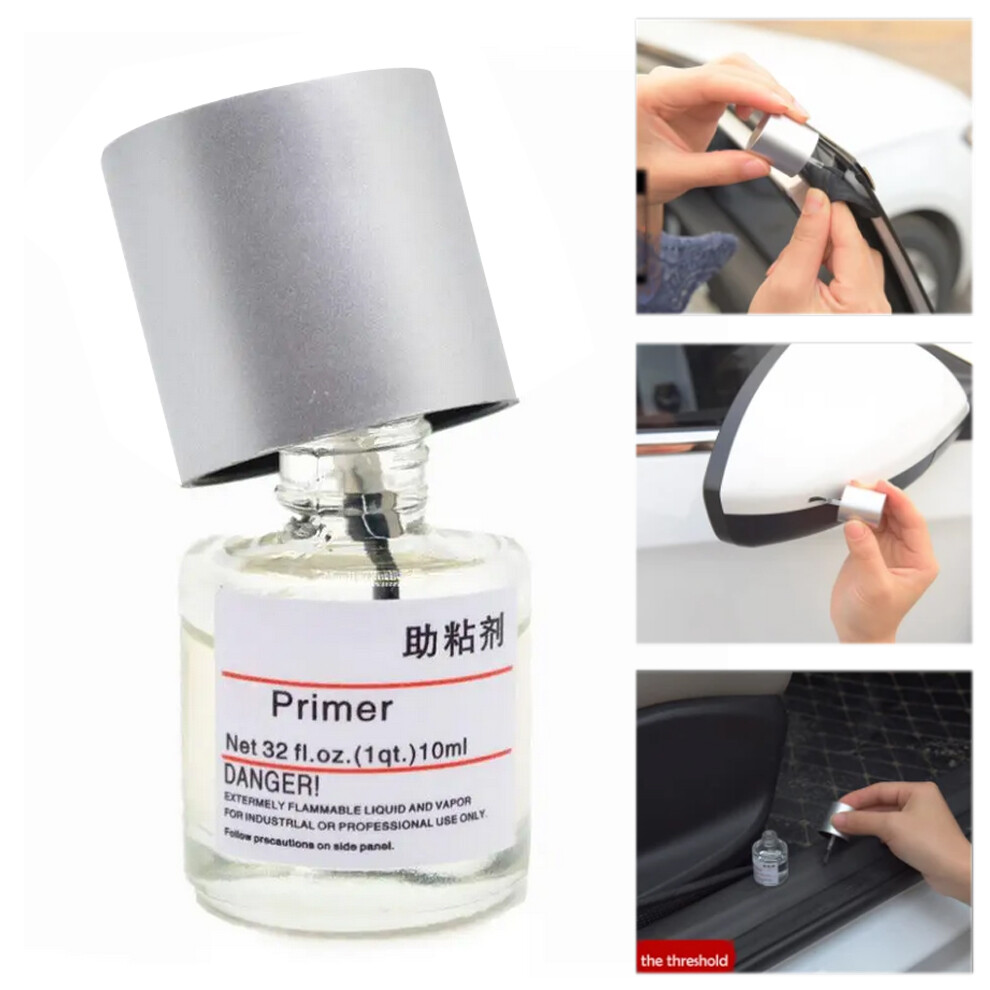 10ML Primer Double Sided Tape Adhesive Promoter Quick Dry Enhanced Viscosity