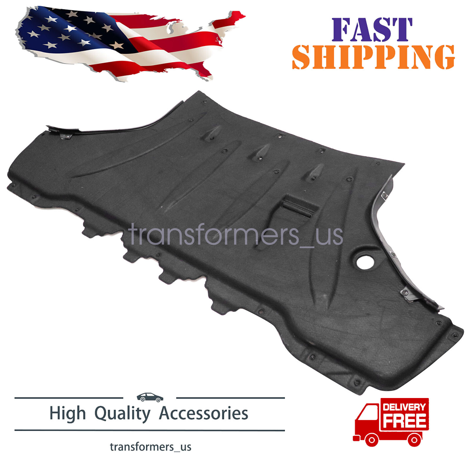 For Audi A8 (D4 / 4H) 2009 2010 2011 2012-2014 Engine Splash Guard/Gearbox Guard