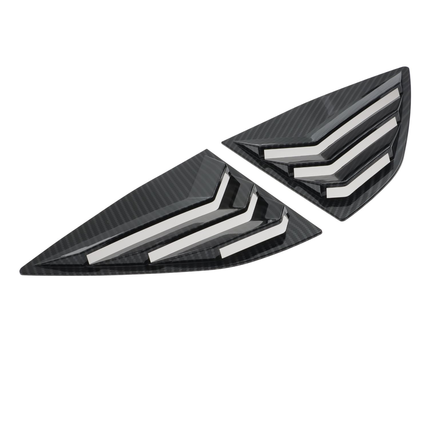 1x Window Louver Rear Side Vent Cover Trim for Mitsubishi Lancer ES GT GTS SE DE