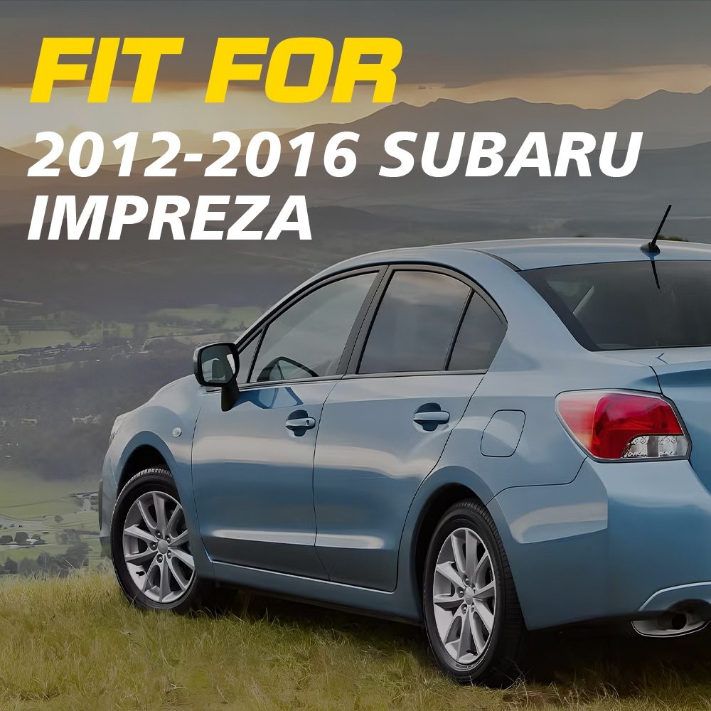 2x Front Bumper Bracket Set Driver Passenger Side For 2012-2016 Subaru Impreza Y