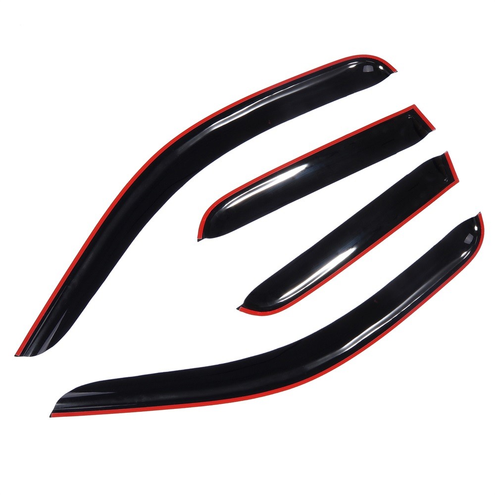 Slim Style Window Deflectors For 04-14 F150 Extended Cab Guards Window Visors