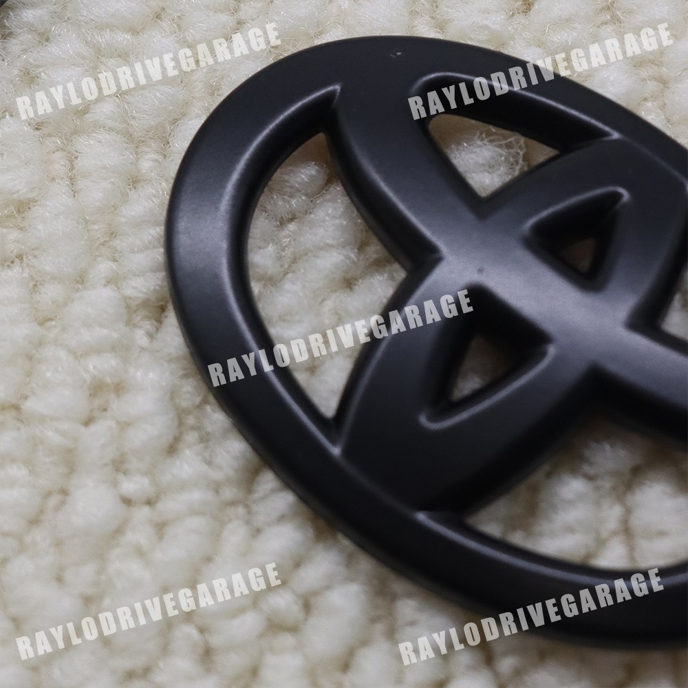 3D Steering Wheel Emblem Blackout Overlay Kit Anti-scratch For TUNDRA 2000-2021