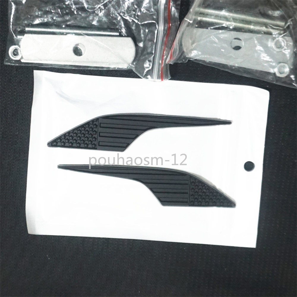 Pair Matte Black USA Flag Metal Grille Emblem Badge Motors Diesel America Racing