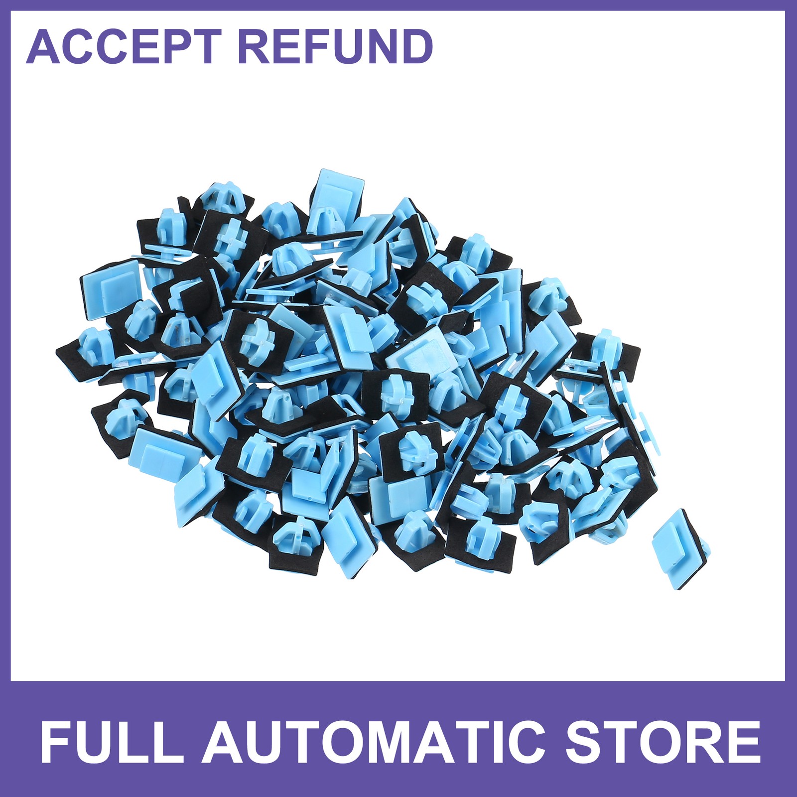 Wheel Opening Retainer Clips Fit for Hyundai Santa Fe 13-21 877561F000 100 Pcs
