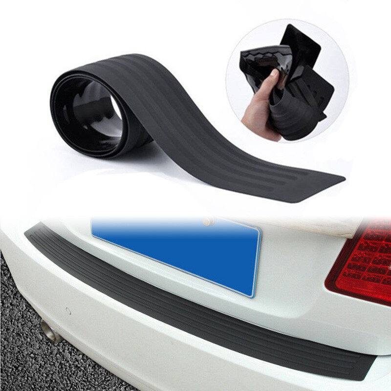 Car Anti-Scratch Pickup Rear Guard Bumper Protector Trim Cover Pad For Nissan