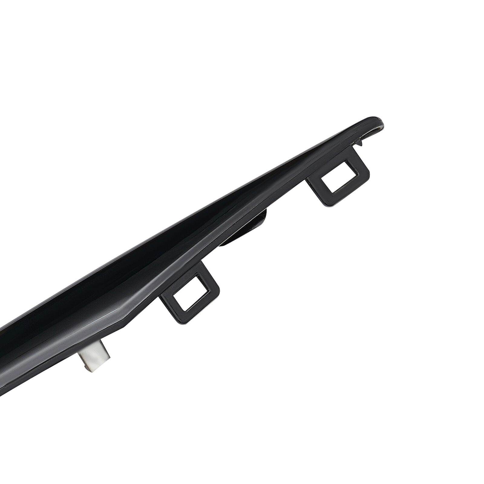 Black Front Left+Right Bumper Trim Set For 2015-2020 Cadillac Escalade Fits ESV