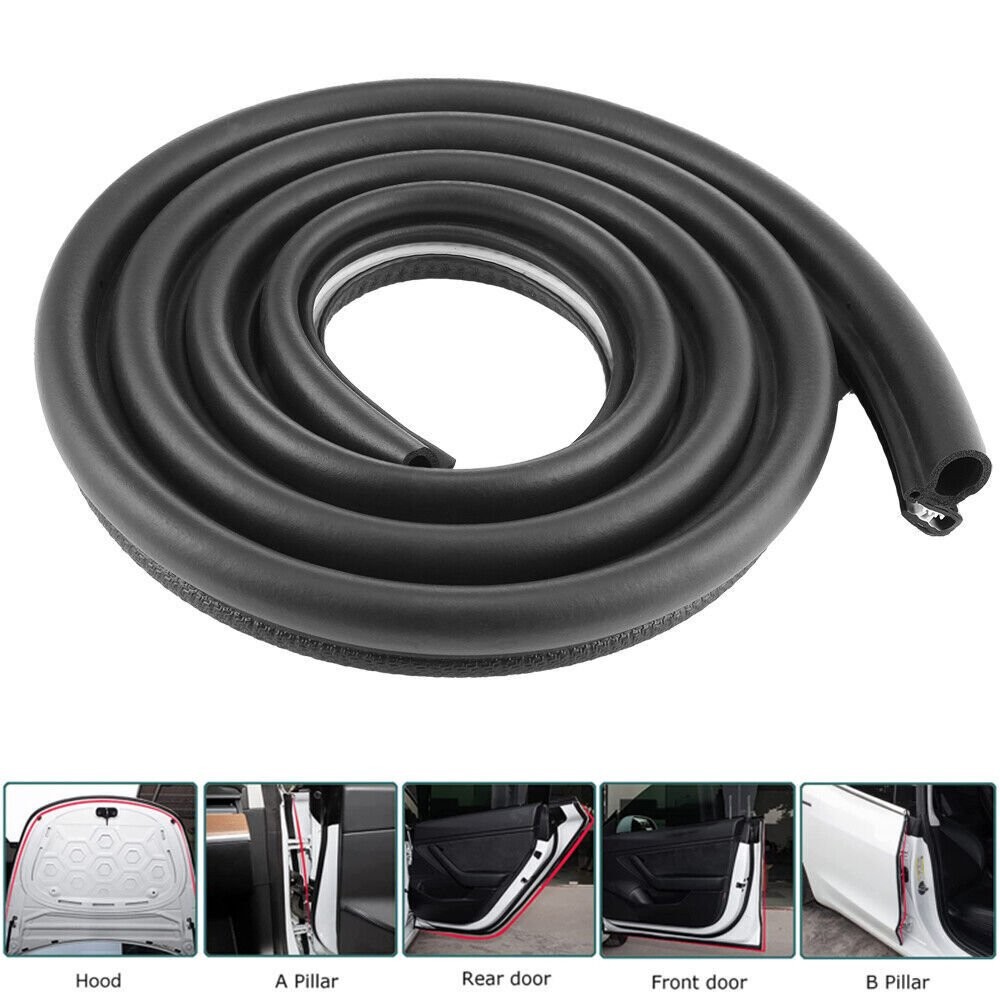 20FT/6M Rubber Seal Weather Strip Door Edge Moulding Trim For Chevrolet Models