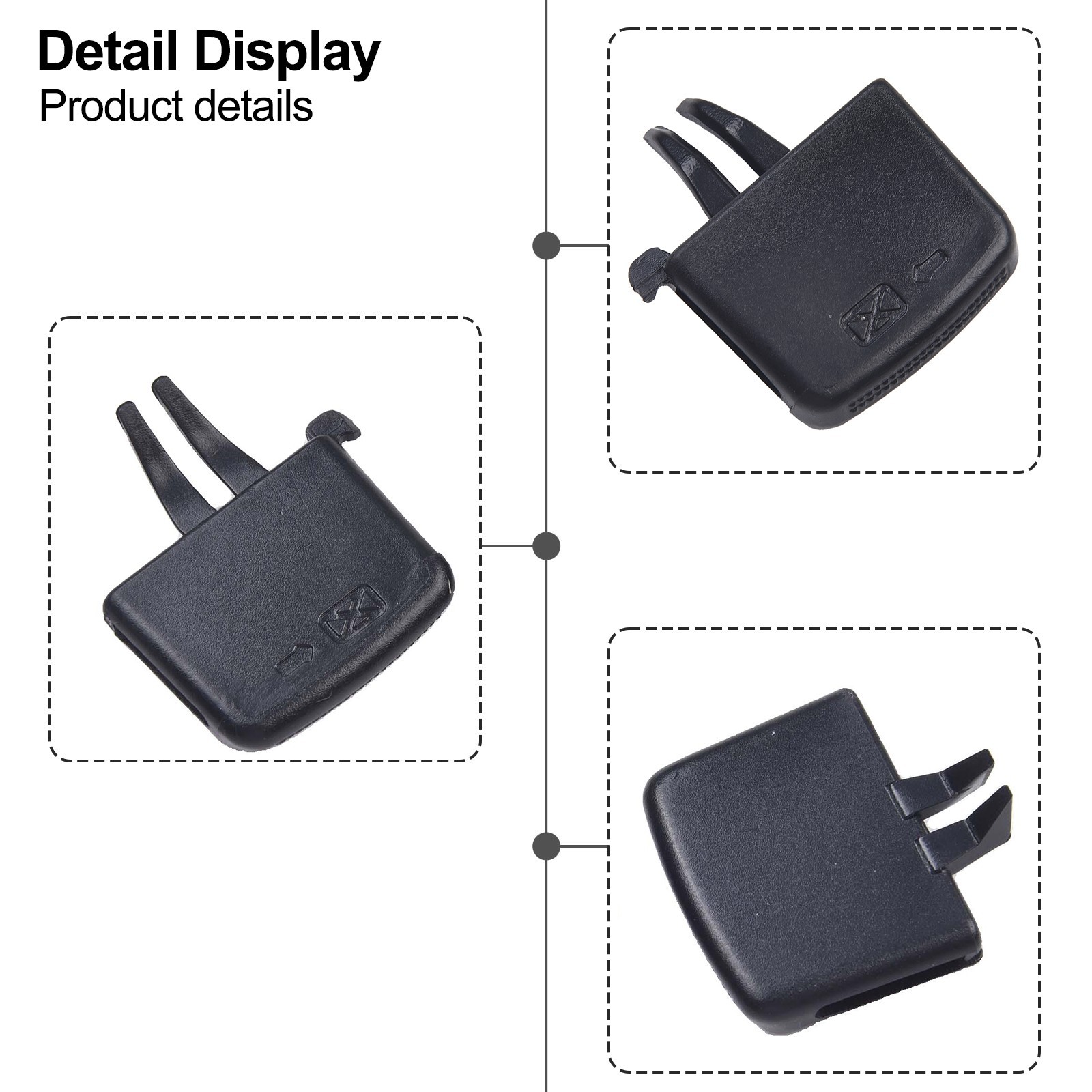 For Hyundai For VERNA For SOLARIS Air Vent Grille Tab Clip Vehicle Specific