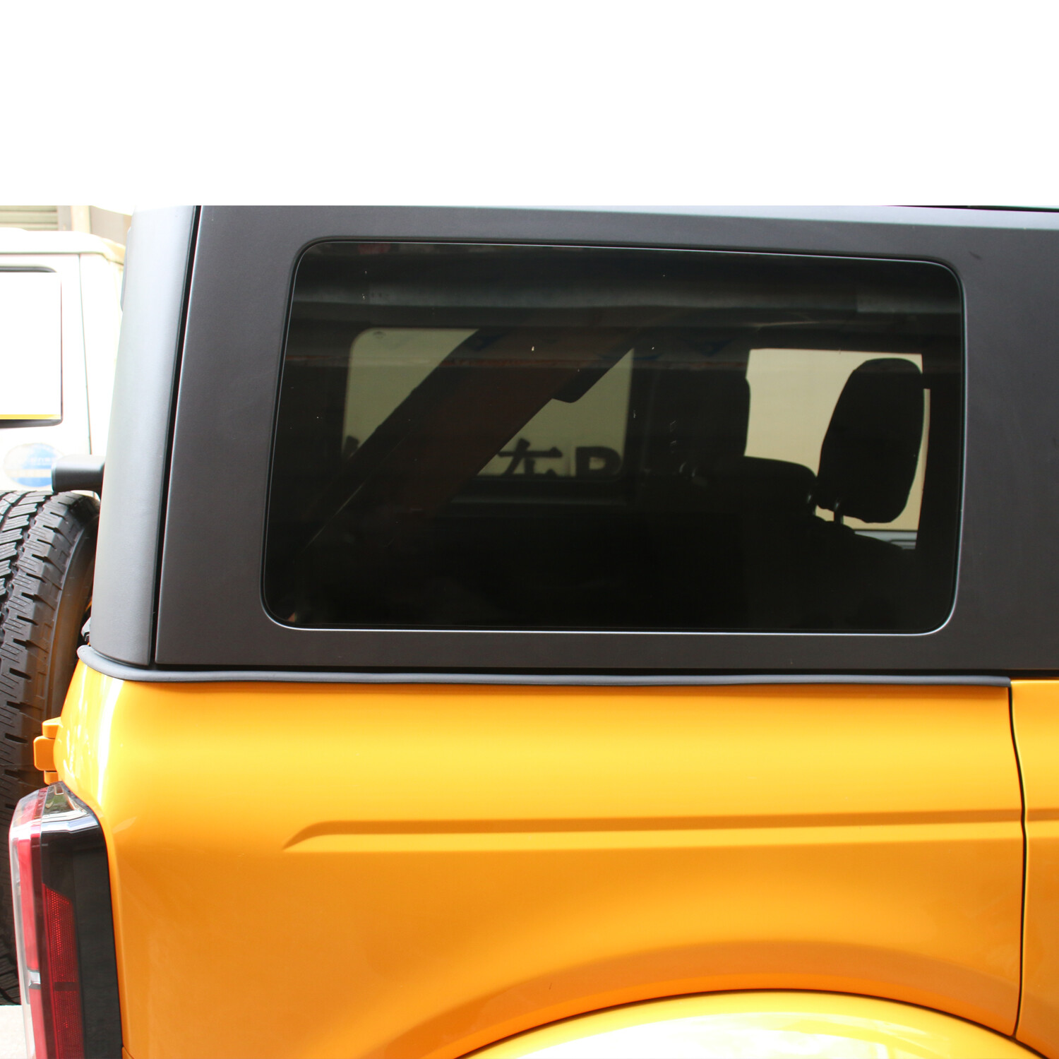 Rear Body Tub Rail Protector Armor Trim for Ford Bronco 2021+ 4 Door Accessories