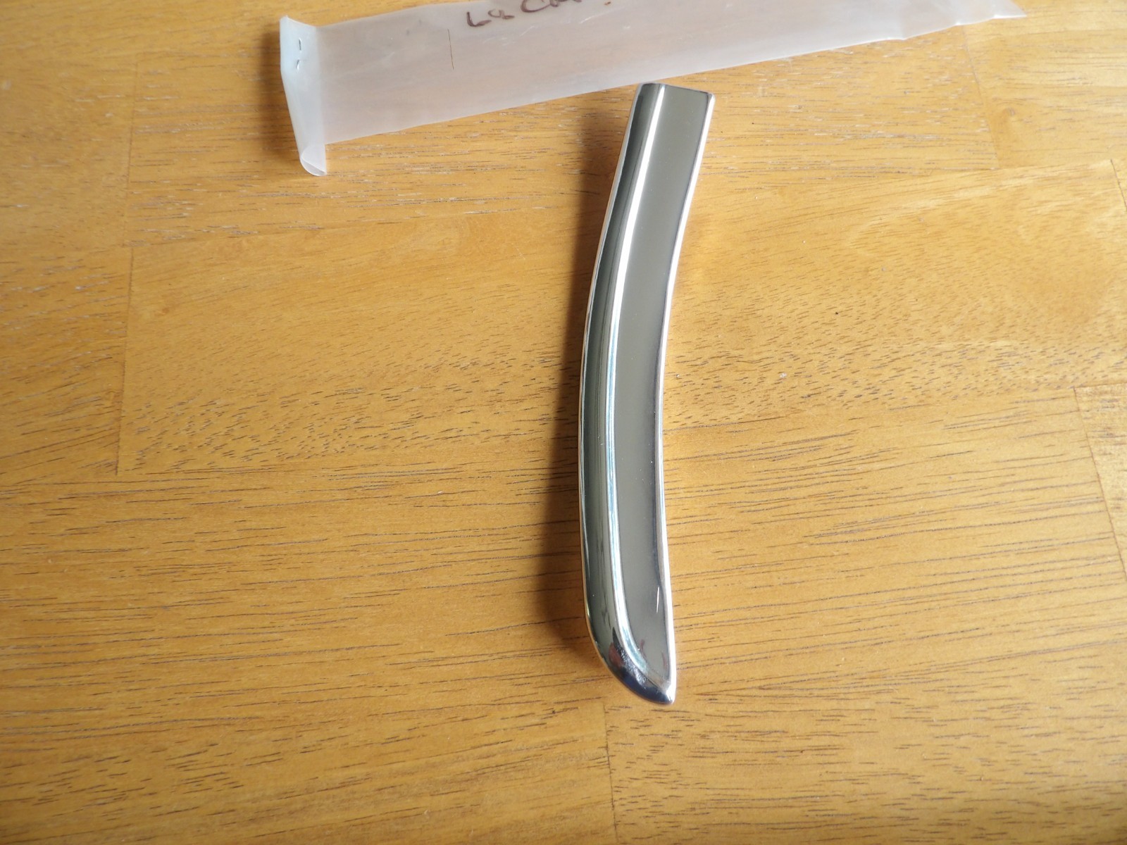 CHEVROLET 1968 CAPRICE QUARTER LEFT EXTENSION MOULDING RE-ANODIZED? NOS?