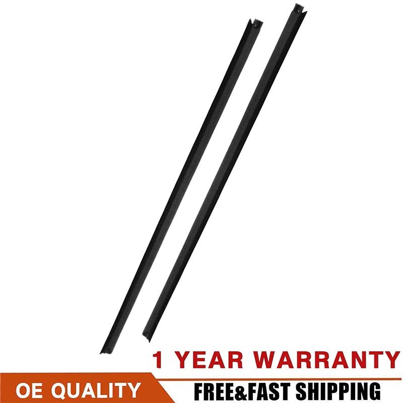 Outer Wipe Felt Window Sweep Belt Kit Pair fits 1994-02 Dodge Ram Pickup Trucks