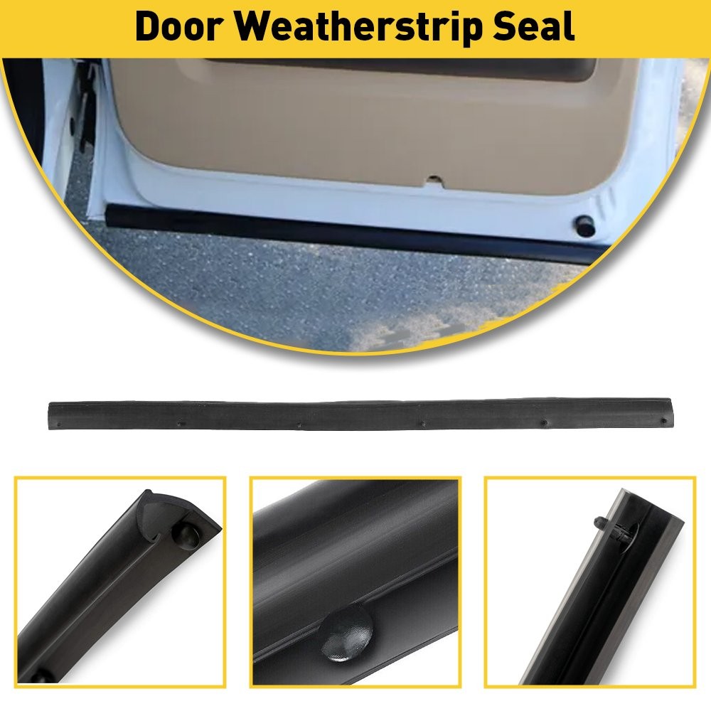 NEW Rear Right Door Lower Weatherstrip or Left Seal For 99-16 Super Duty 1pcs