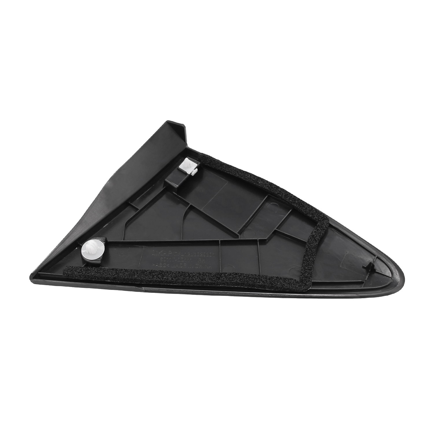 Right Mirror Molding Triangle Trim Corner Cover For Toyota Yaris 2012 2013 2014