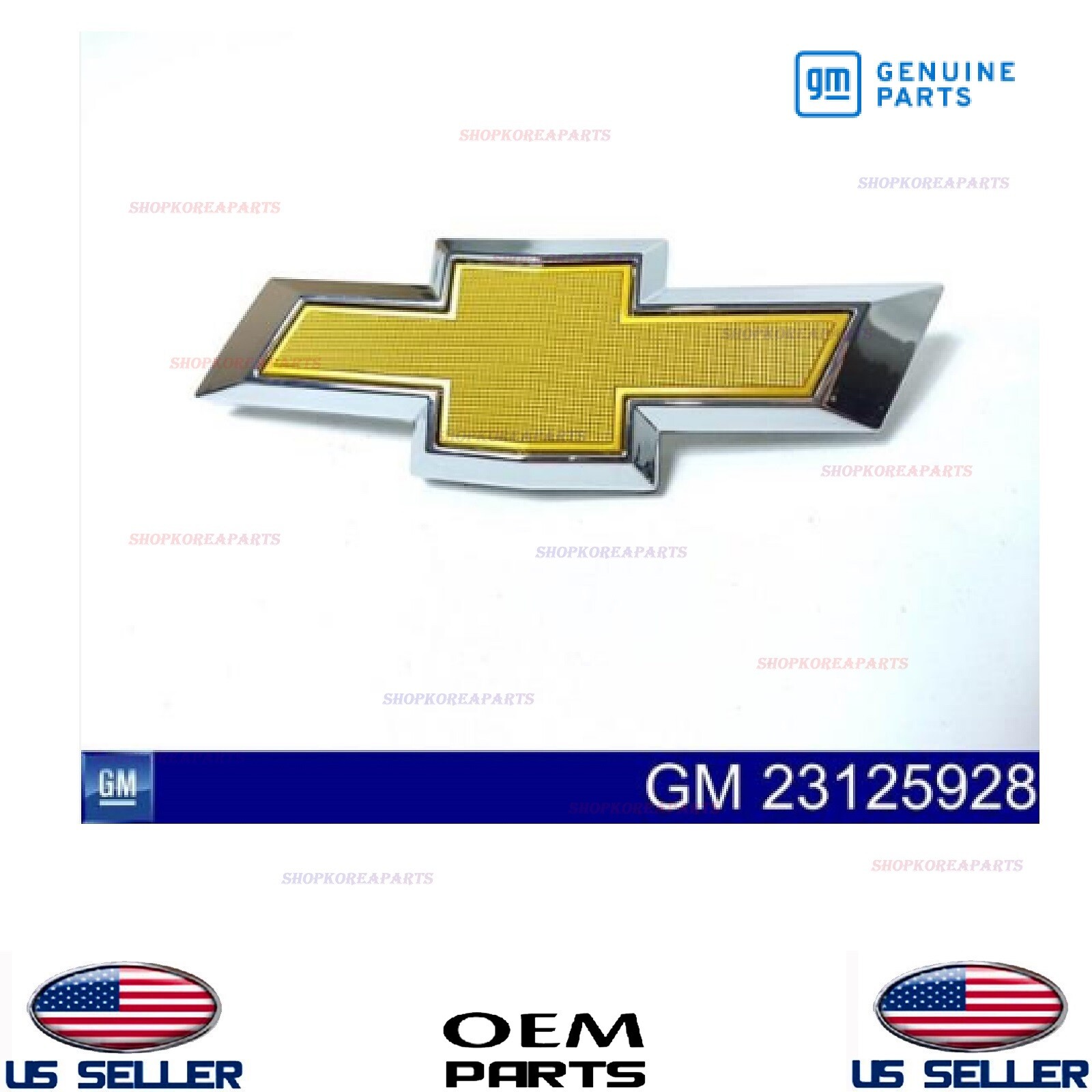 Genuine Front Grille Emblem Logo Symbol ⭐OEM⭐ Chevrolet Malibu 16-23 Cruze 2019