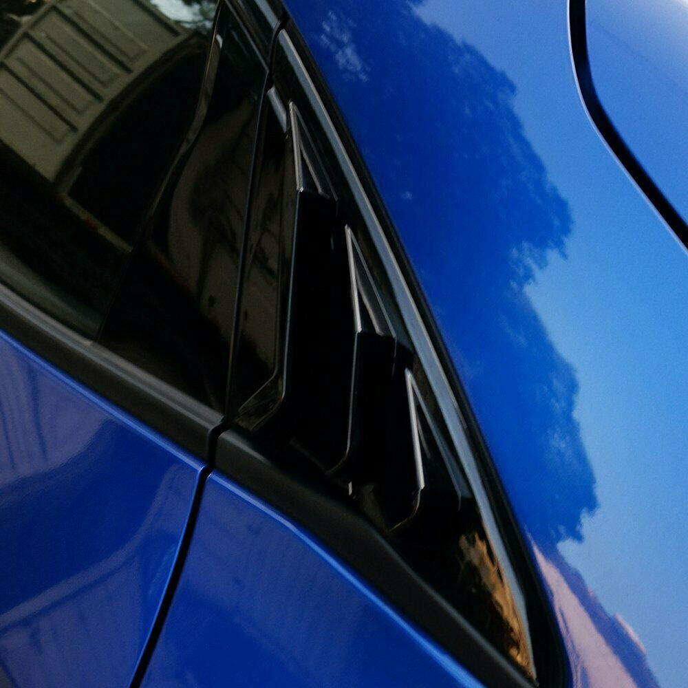 For Honda Civic Type R Hatchback 2017-2020 Rear Side Vent Window Louver Cover