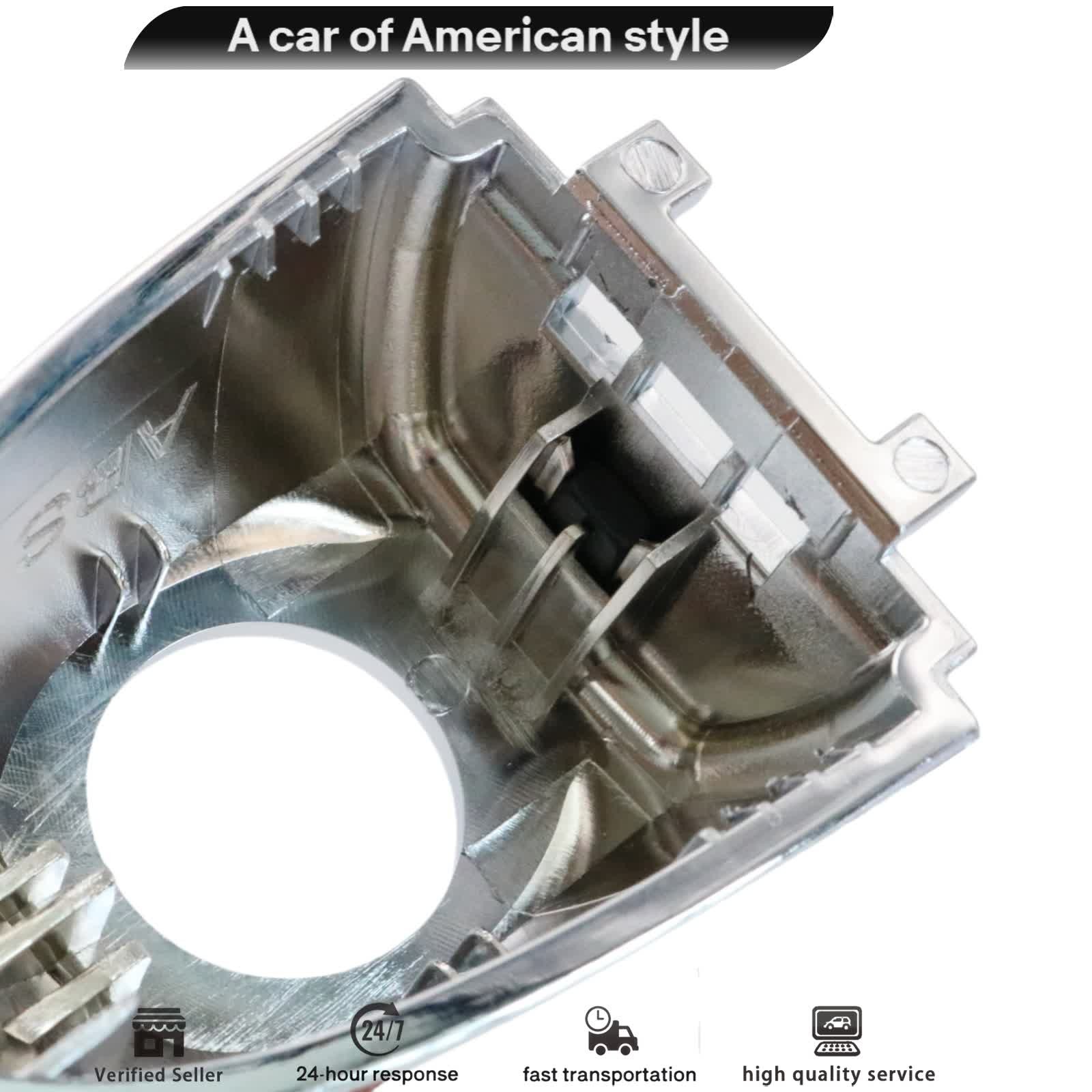 1 Pcs Driver Left Door Handle Cap 6AQ85SZ0AA Fits 2016 2017 2018-2021 Fiat 500X