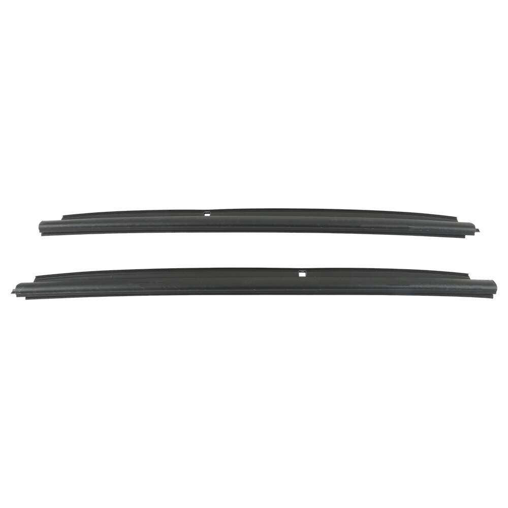 Set Front Outer Door Window Belt Weatherstrip For 1999-2007 GMC Silverado Sierra