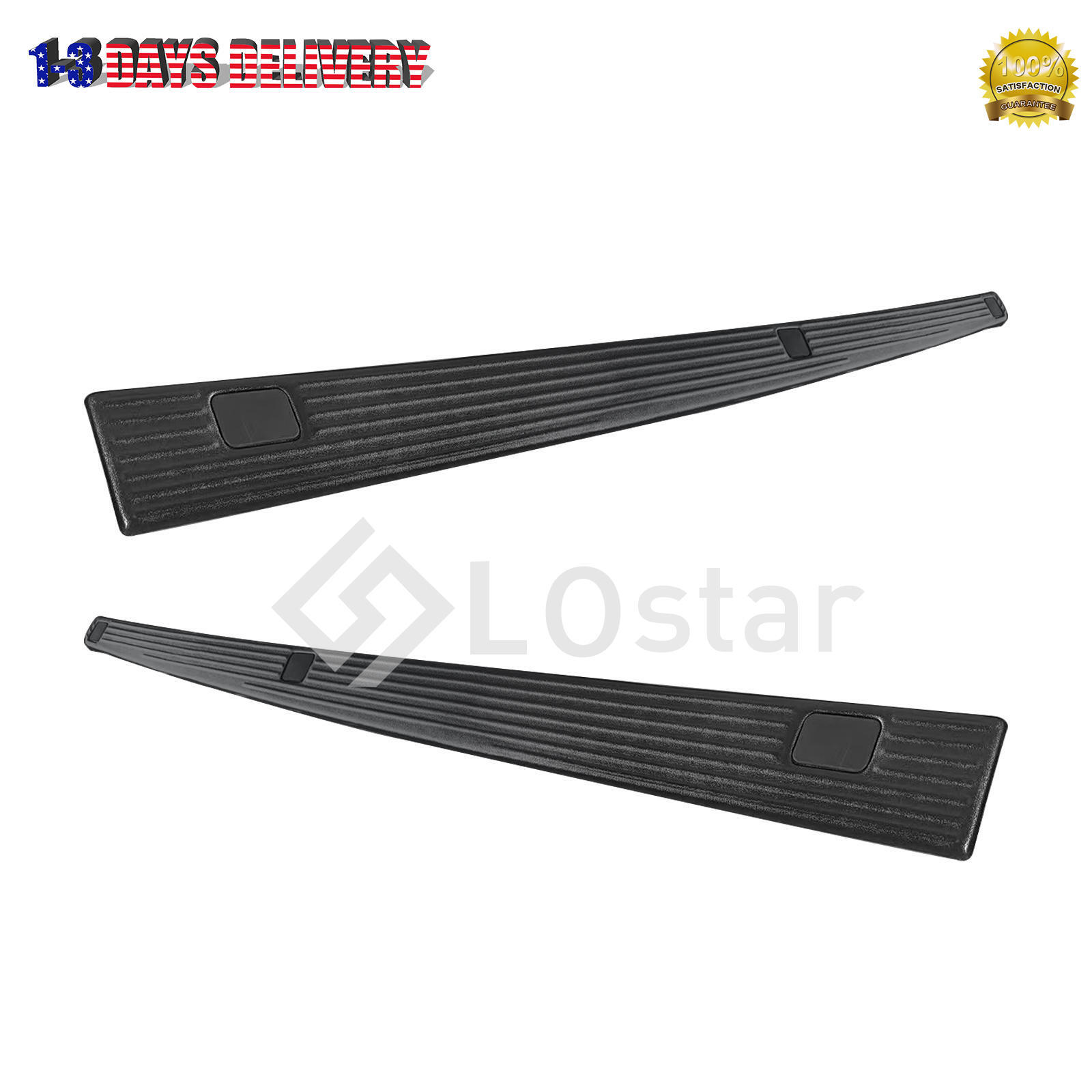 8.0′ RH LH Bed Side Rail Top Molding Covers Fits 2002-2016 Ford F-250 Super Duty