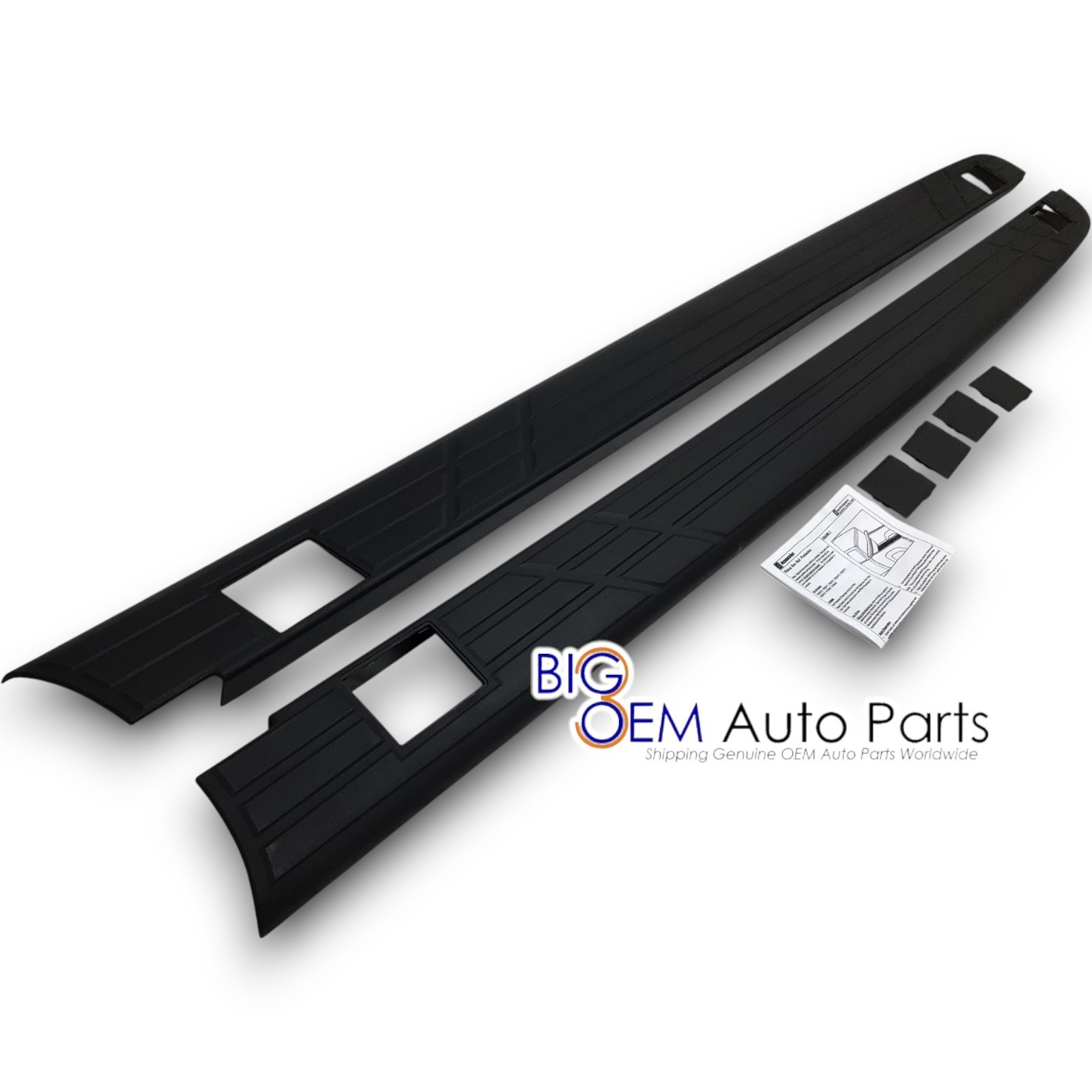 OEM new 2007 – 2013 Chevrolet Silverado 6’6″ Bed Rail Cap Molding Kit 17802471