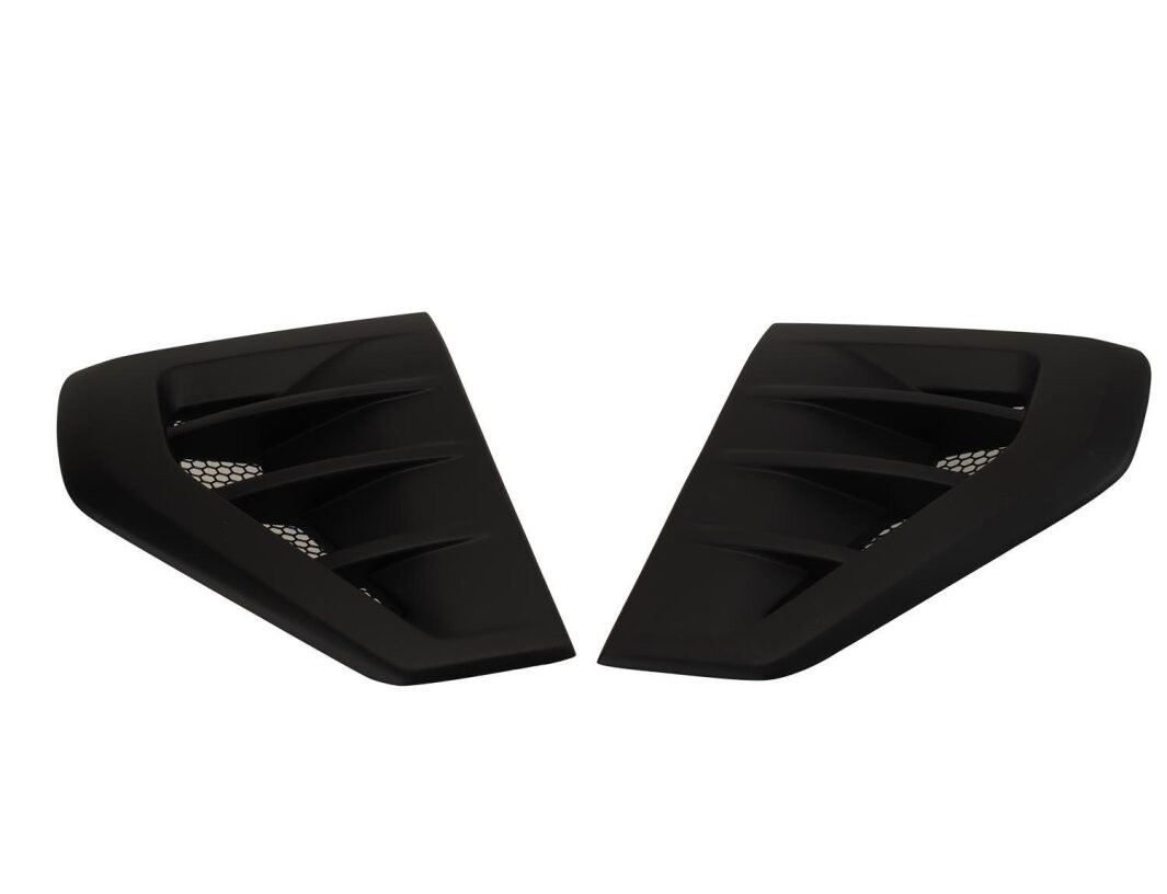 Ford F-150® 2021-2026 Air Design Cut In Truck Front Fender Vents in Satin Black