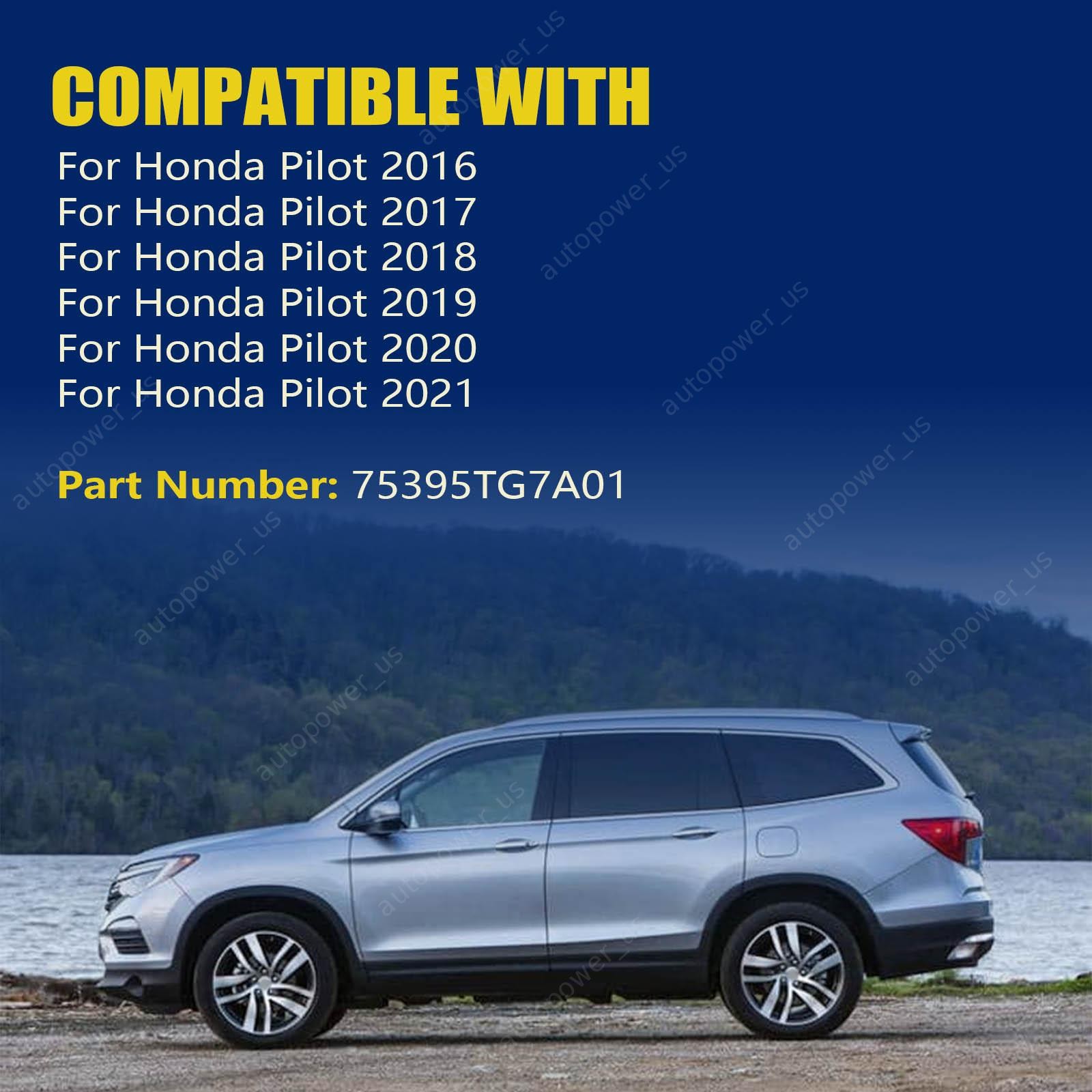 For Honda Pilot 2016-21 75395TG7A01 Rear Driver Wheel Arch Garnish