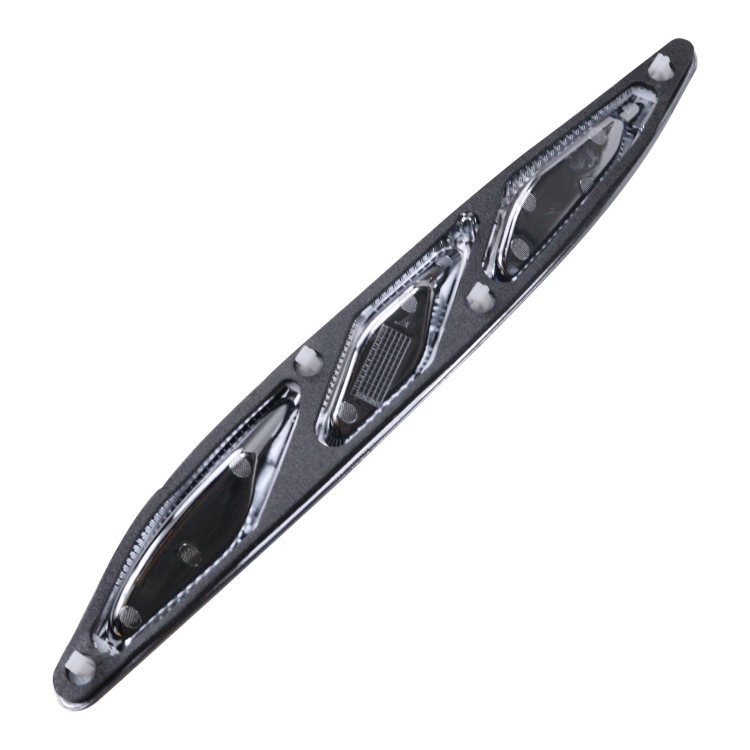 For 2012-2016 Buick Verano Front Hood Engine Vent Grille Molding Trim 2Pcs/Set