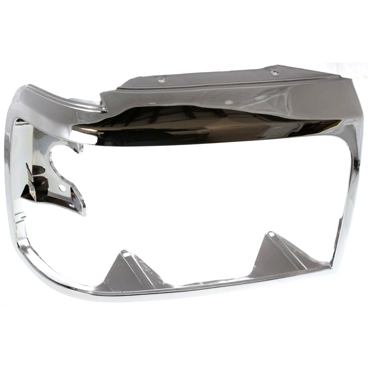 NEW CHROME HEADLIGHT BEZELS TRIM RH LH SET FOR 92-96 FORD F150 F250 F350 BRONCO