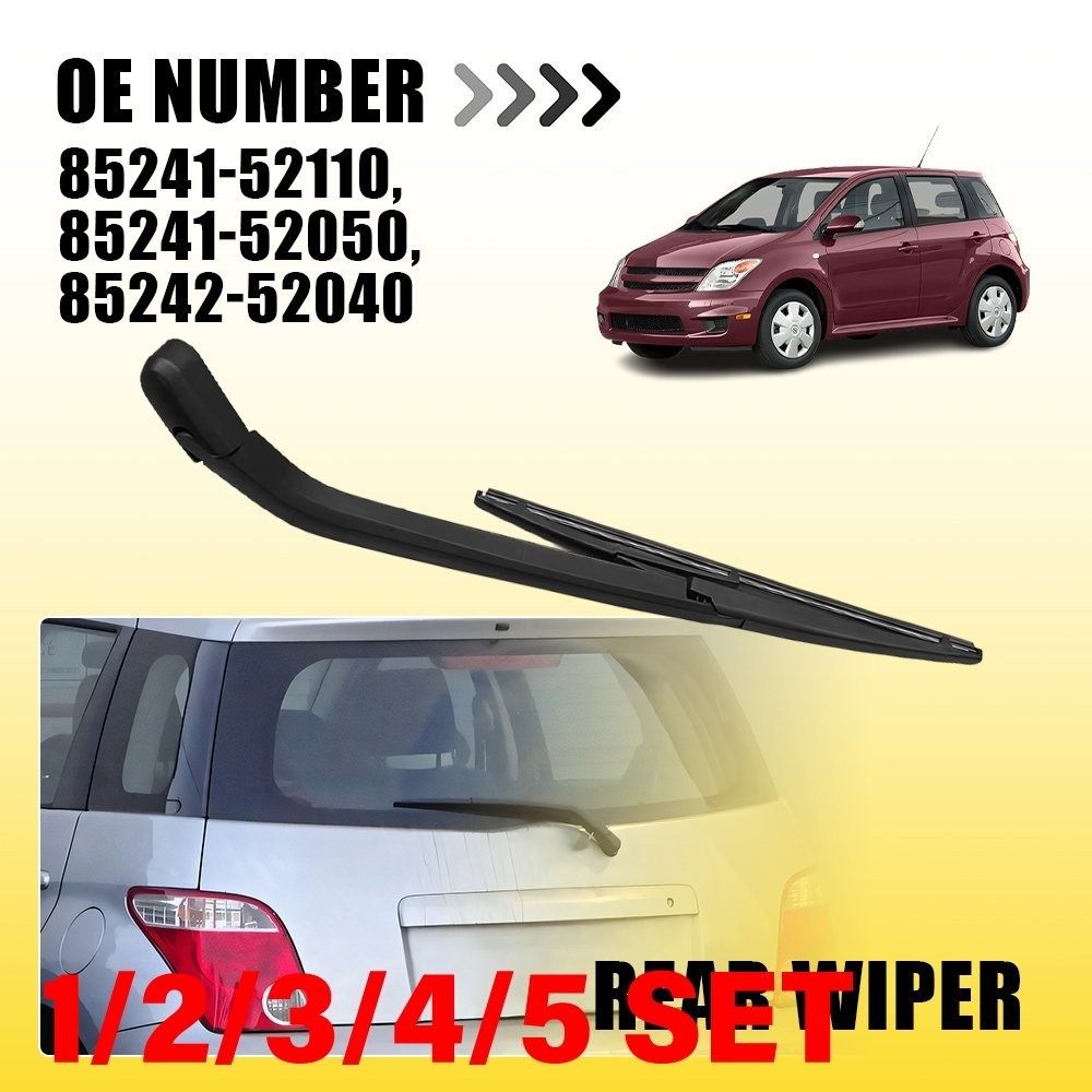 Rear Windshield Windscreen Wiper Blade Arm Assy For Scion XA 2004-2006 1-5SET