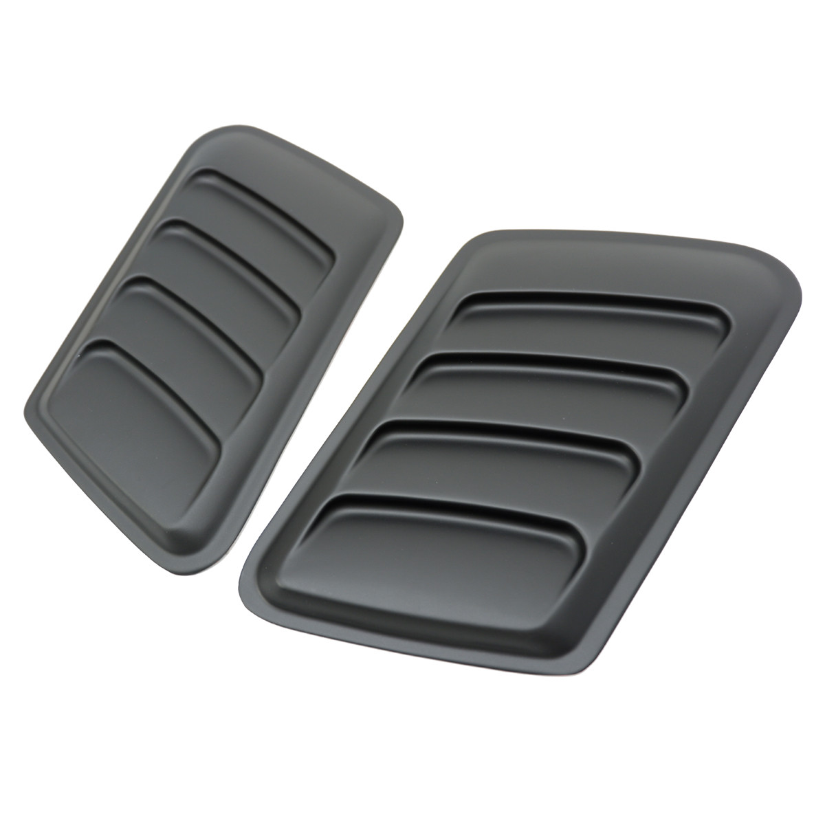 Fits Universal All 2000 10 20 Scoop Vent Hood Bonnet Cover Trim Matte Black
