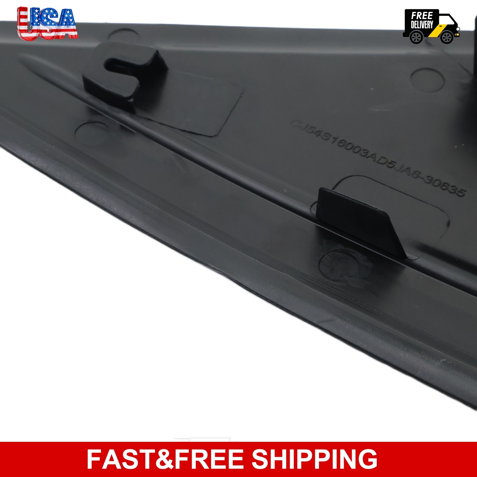 Front Left+Right Mirror Corner Triangle Fender Cover Fits 13-19 Ford Escape