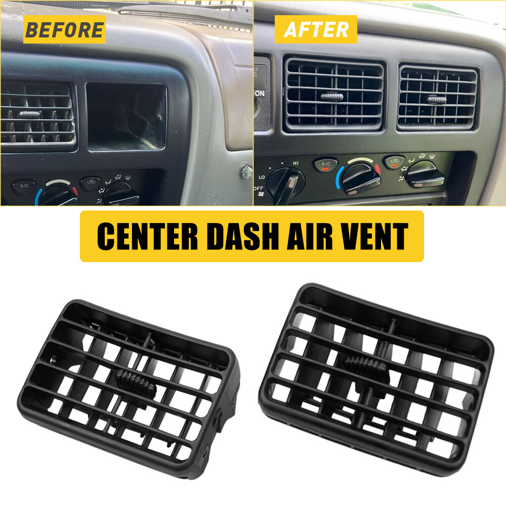 2* Air Grille Center Dash AC Vent For Toyota 4runner Tacoma 96 97 98 99 00 01 02