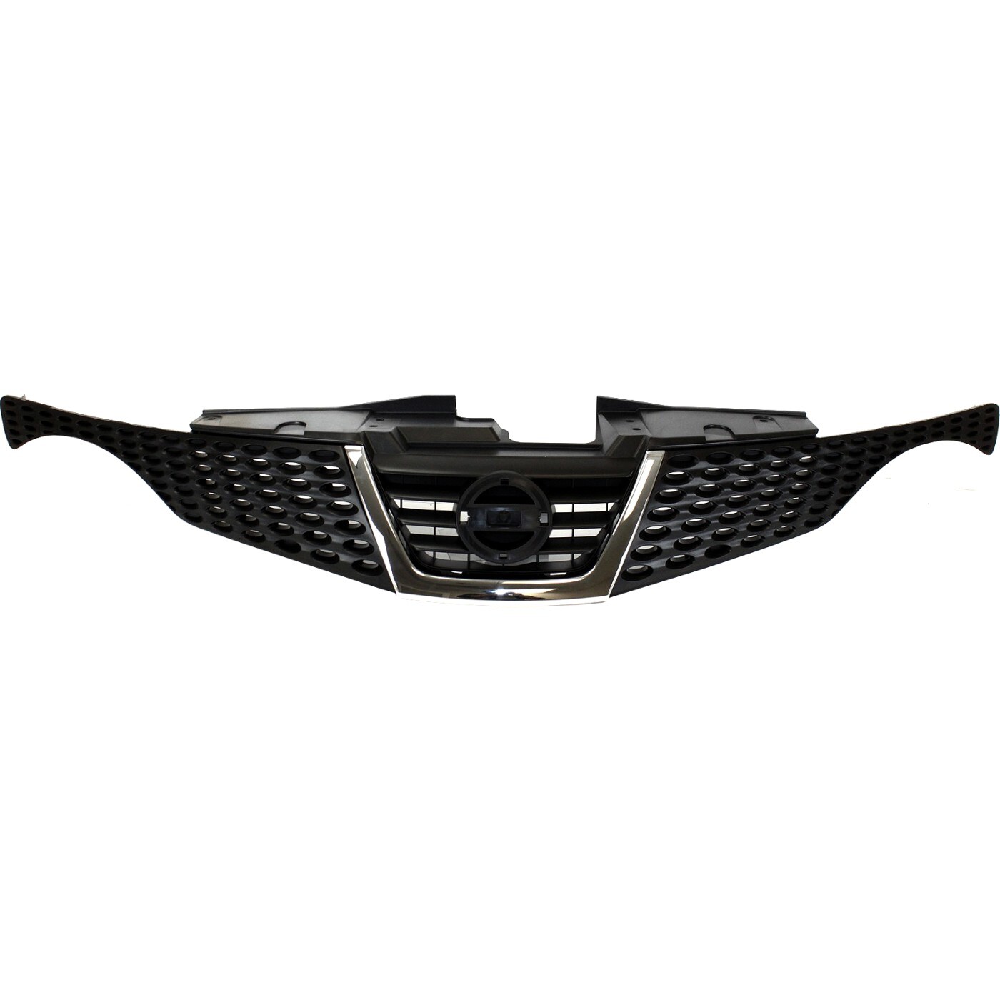 Grille For 2011-2014 Nissan Juke Black Plastic
