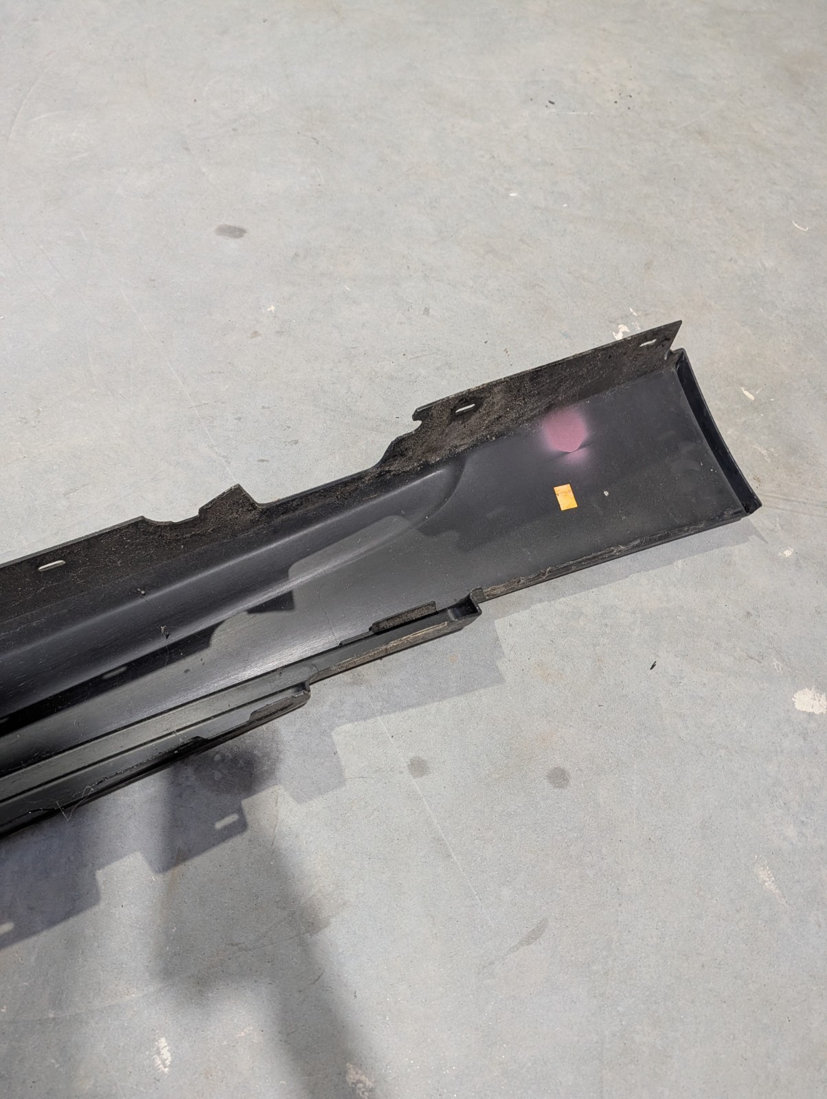 ✅08-13 BMW E82 128i 135i LOWER LEFT SIDE SKIRT ROCKER PANEL BLACK OEM