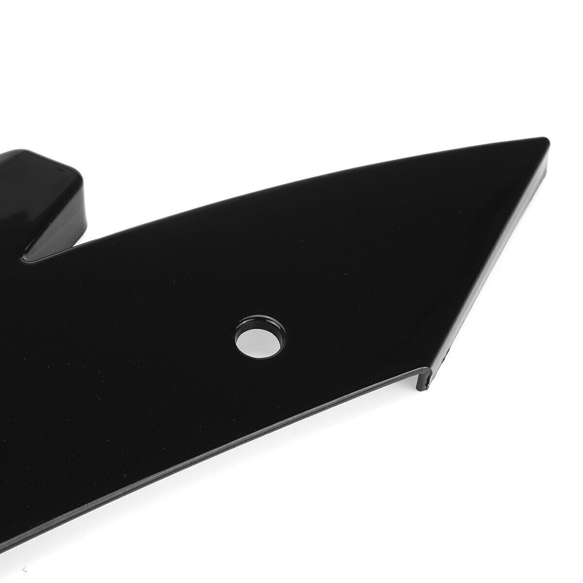 For Honda Accord Rear Bumper Lip Diffuser Splitter Spoiler Glossy Black