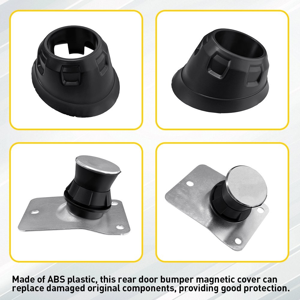 2X Door Bumper Magnet Stop Cover For Ford Transit 150 250 350 15-24 BK3Z16758AC