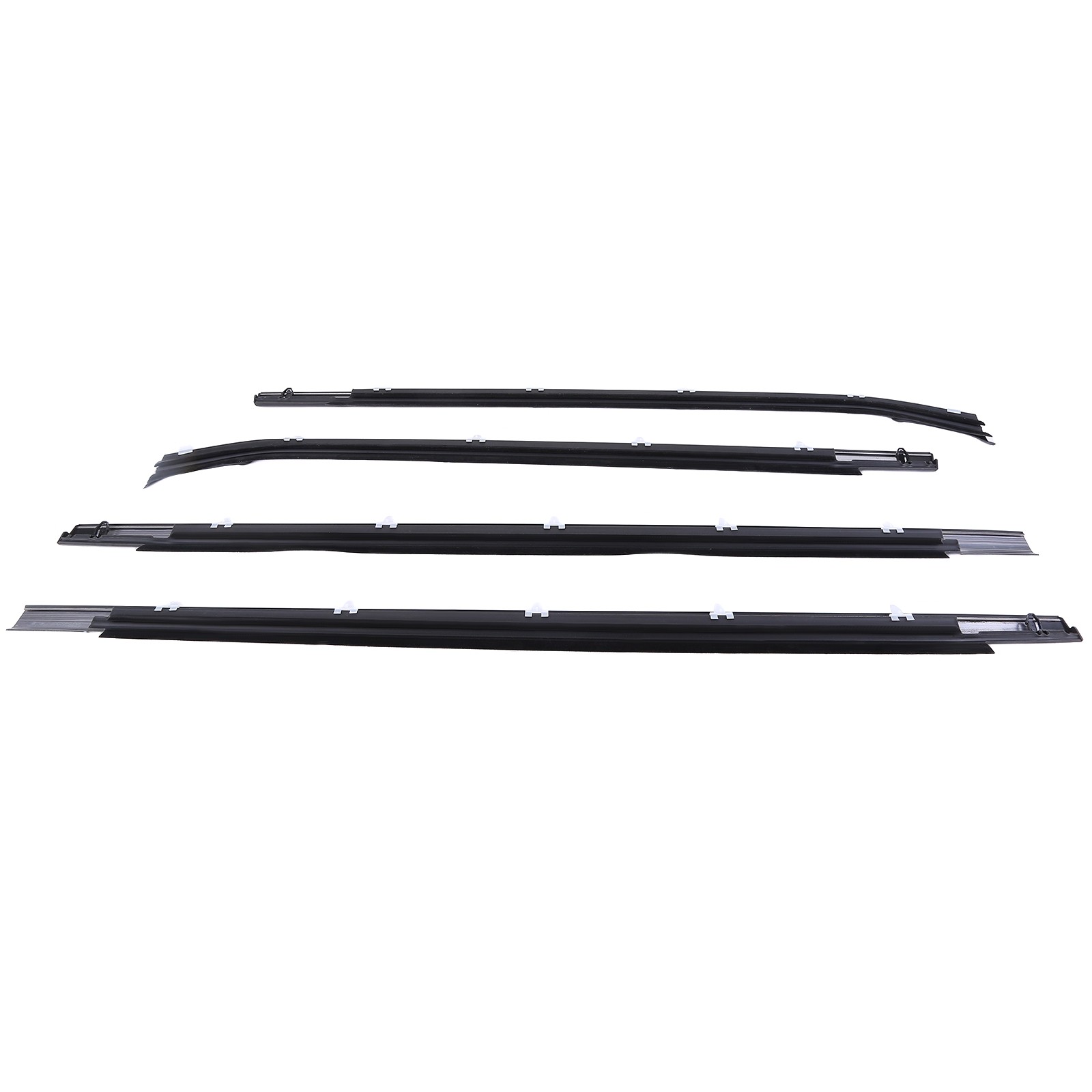 FOR TOYOTA TUNDRA 2000-2006 DOUBLE CAB 4PCS WEATHERSTRIP OUTER LOWER WINDOW