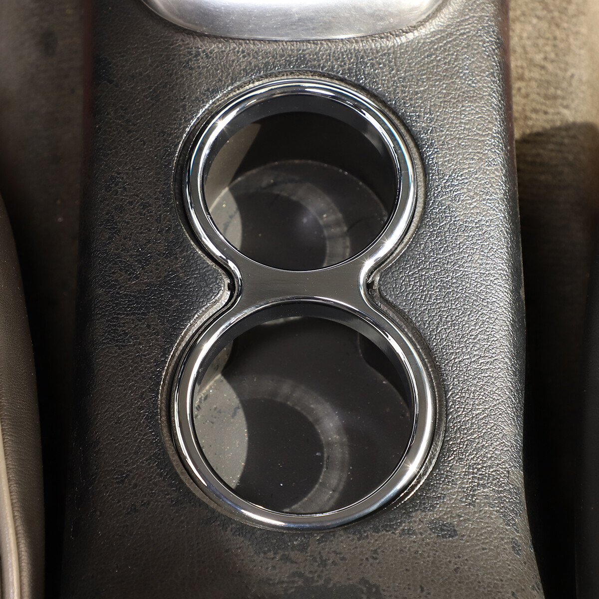 Chrome Billet Aluminium Cup Holder Insert for HUMMER H3 2005-09 Accessories 1PCS