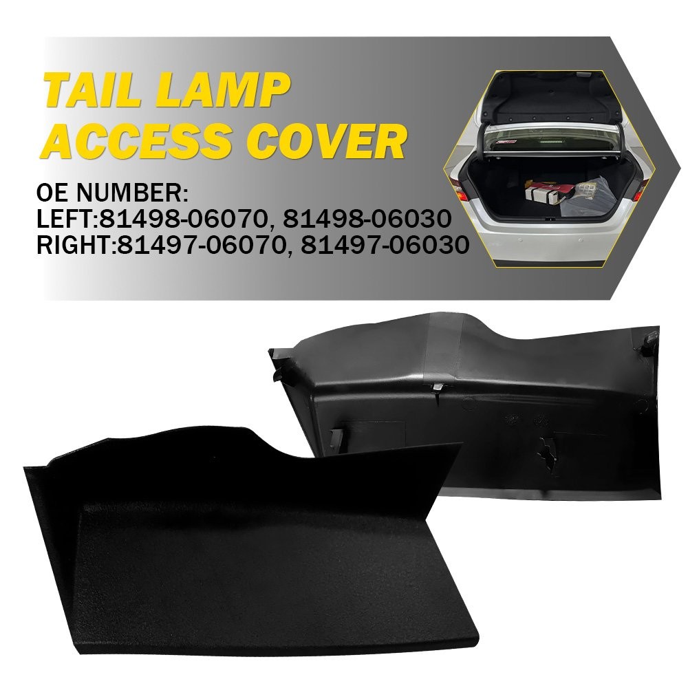 Left Right Combination Rear Lamp Cover Trim For Toyota Camry 2018-2023