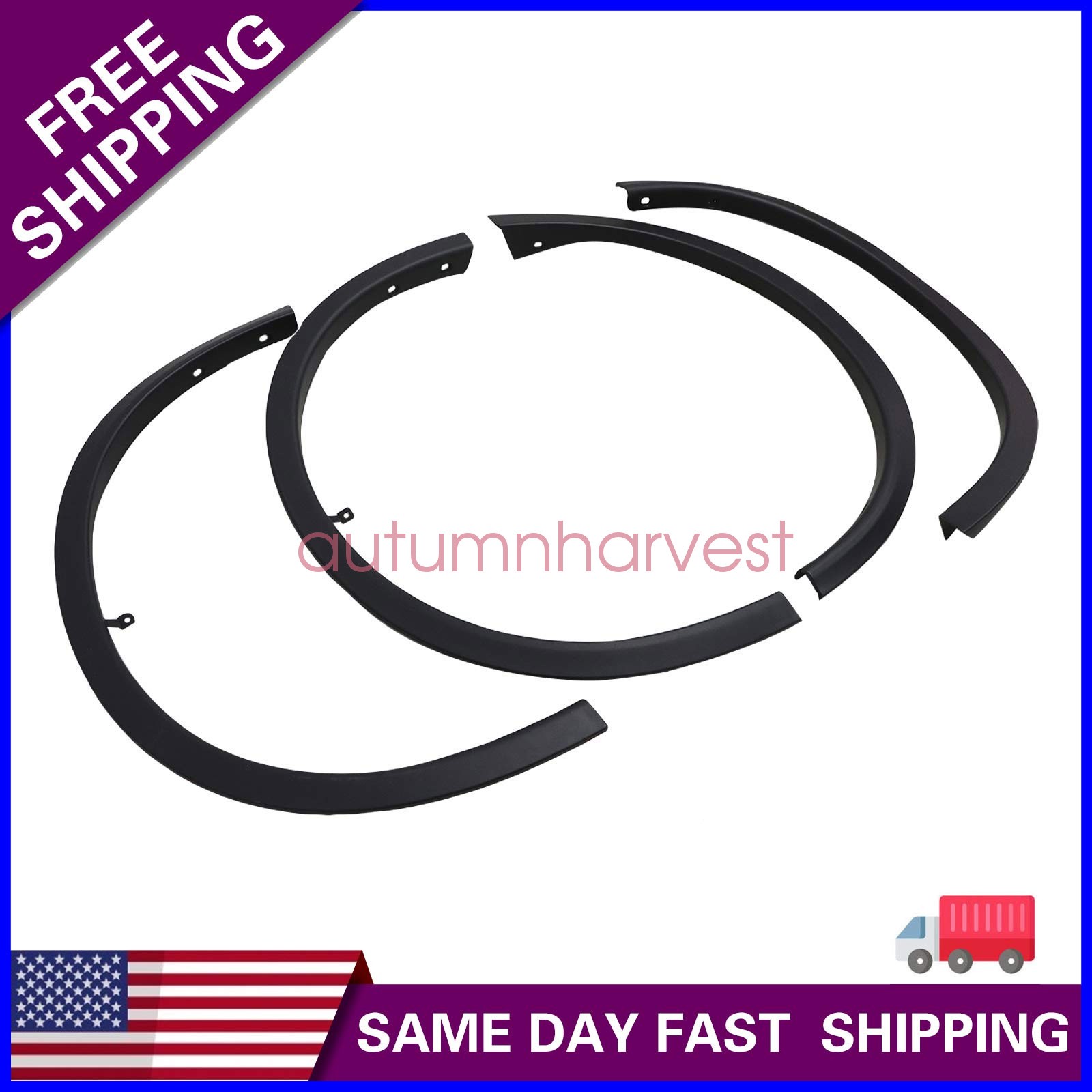 For Nissan Rogue 2014-2020 Left Right Front Rear Fender Flare Molding Trim