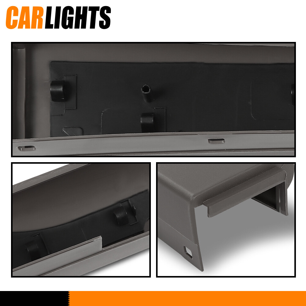 Fit For 08-16 Ford F250 F350 King Ranch Flex Step Tailgate Trim Cap Molding Kit
