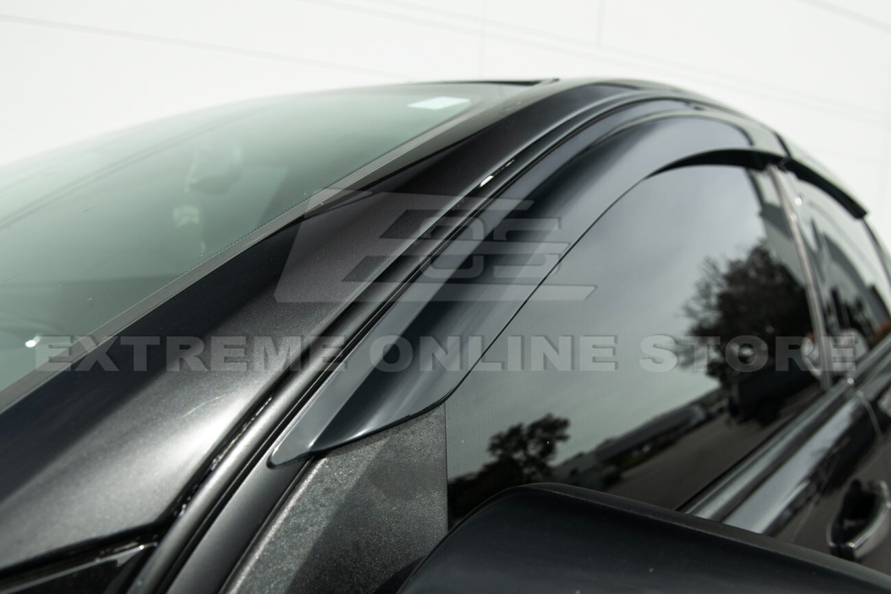 EOS Visors For 14-17 Chevy SS Tape On Style Side Vents Window Visors Rain Guards