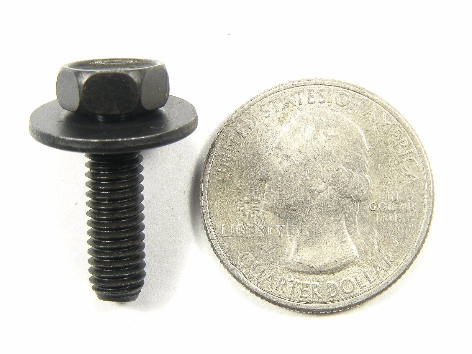 NEW Body Bolts & U-nut Clips- M6-1.0 x 20mm Long- 10mm Hex- 20 pcs 10 ea