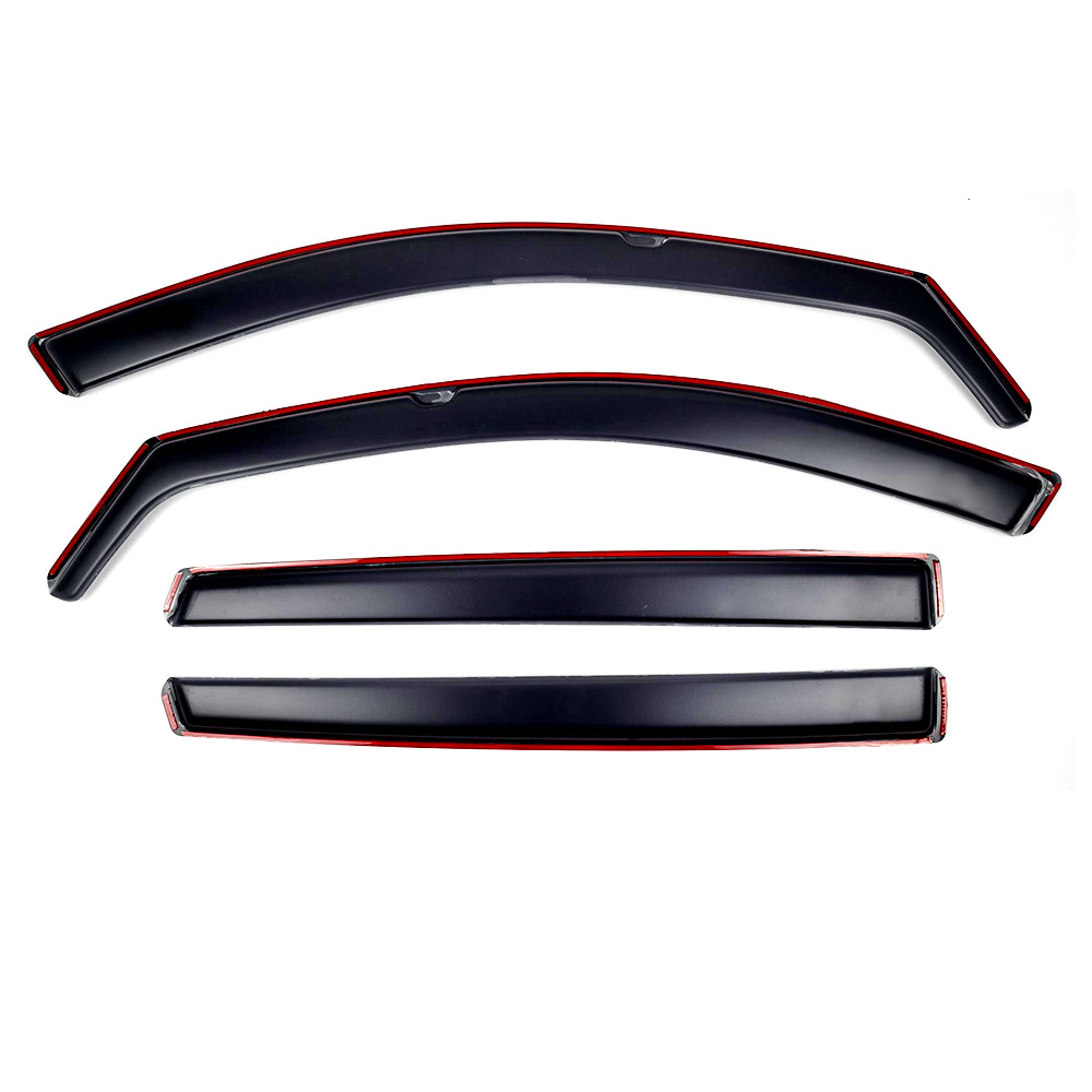 4pcs In-channel Rain Guards Window Visors Vent Deflector For Acura MDX 2022-2024