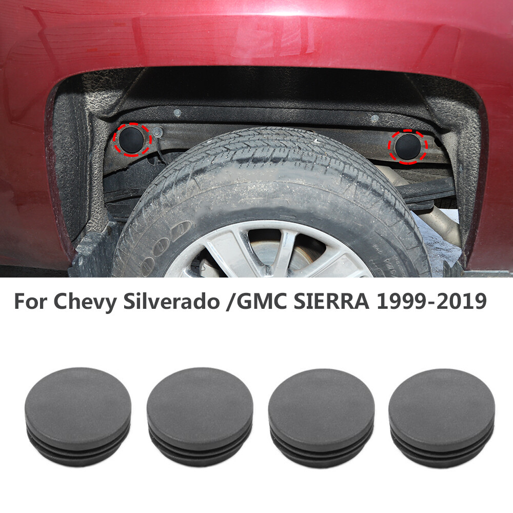 4x Rear Wheel Well Cab Plug Accessories For Chevy Silverado GMC SIERRA 1999-2019